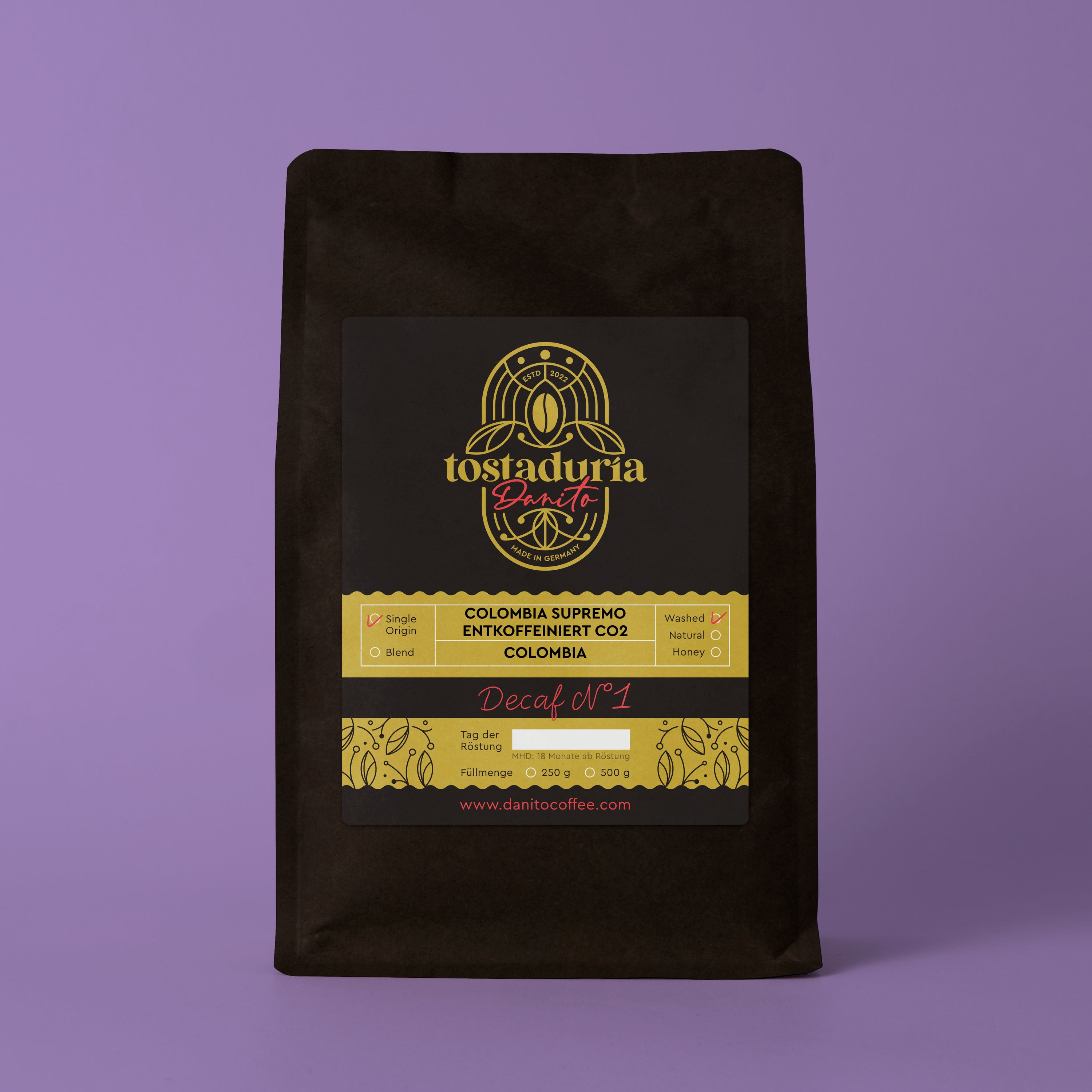 Decaf N° 1 Kolumbien