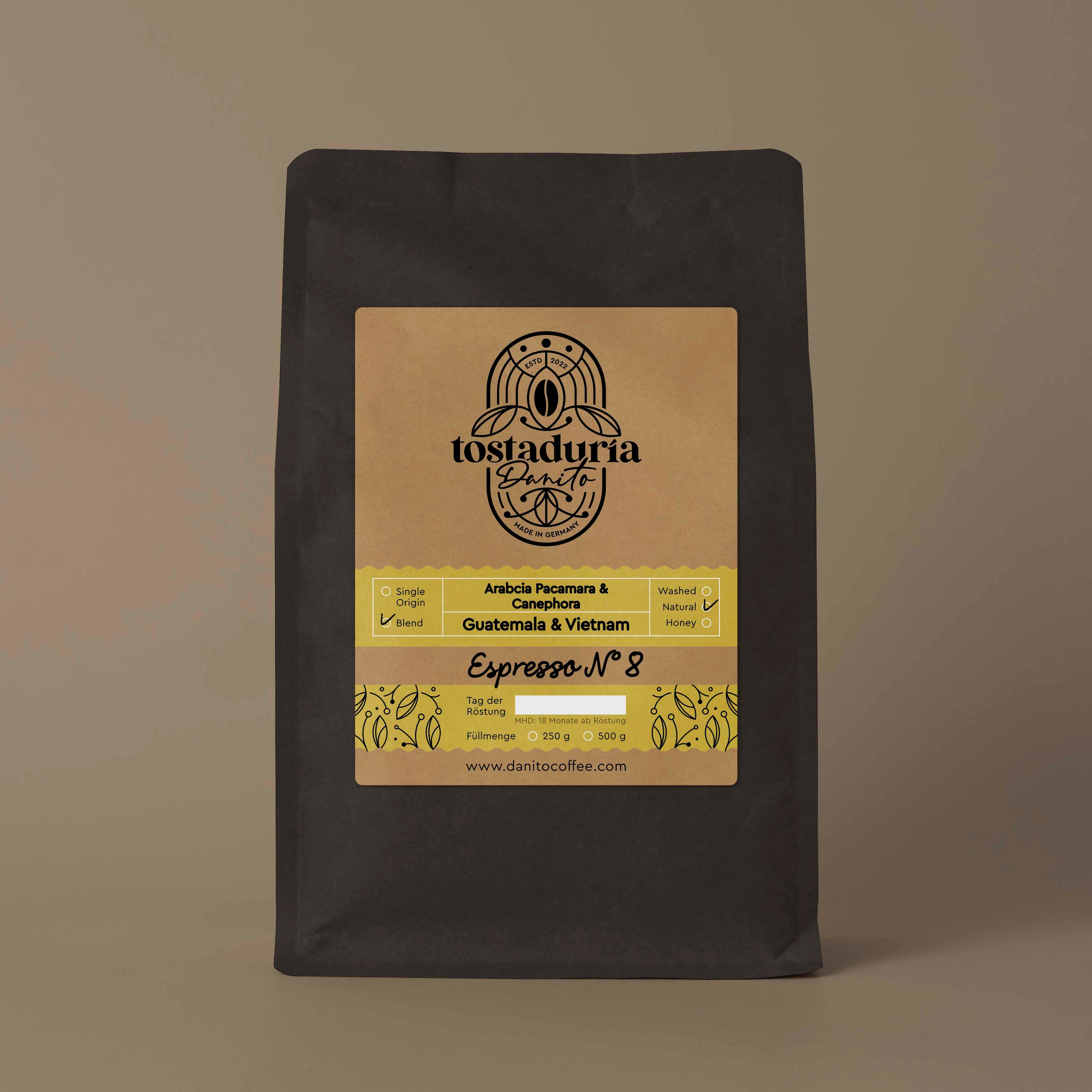 *NEU*Espresso N° 8 Guatemala & Vietnam*NEU*